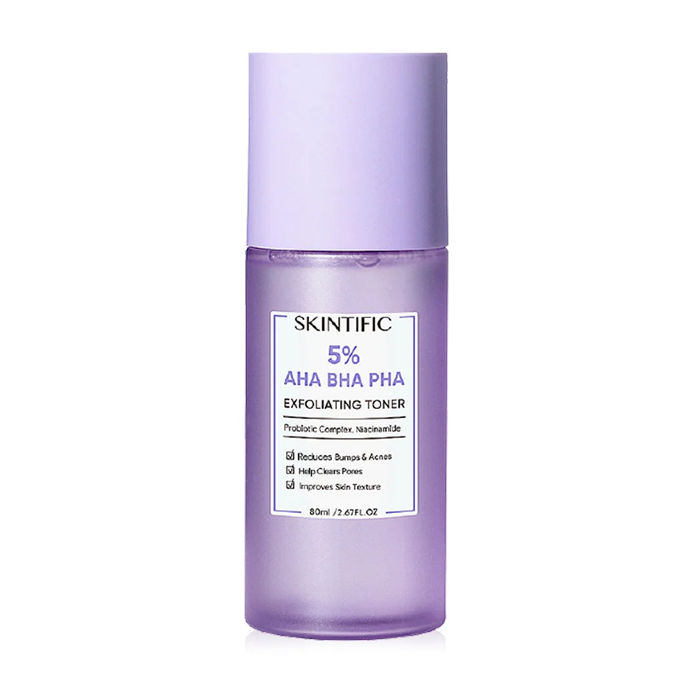 Skintific 5% Aha Bha Pha Exfoliating Toner (80ml)